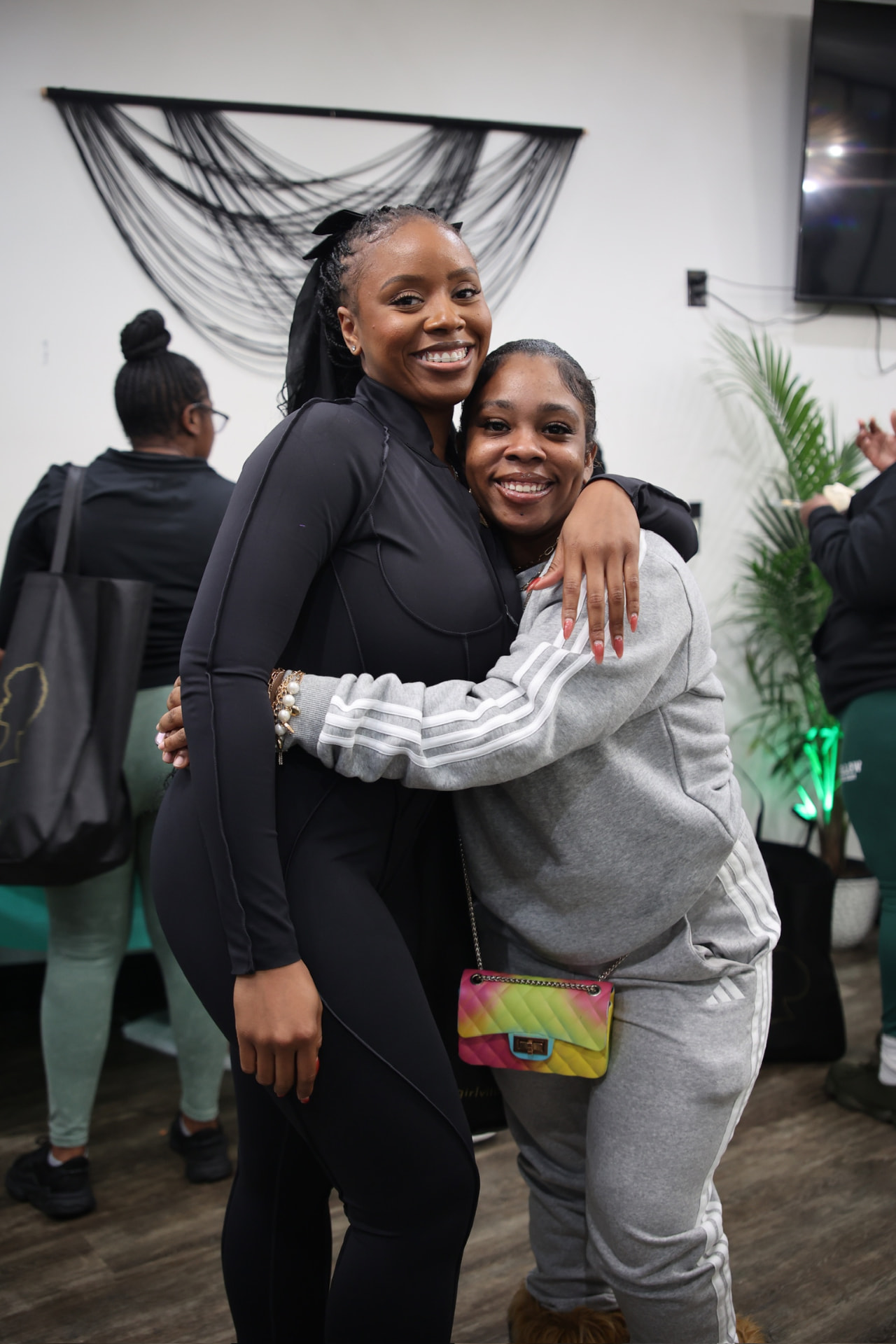 Attendees embracing at Restore, Strengthen & Live Whole 2025