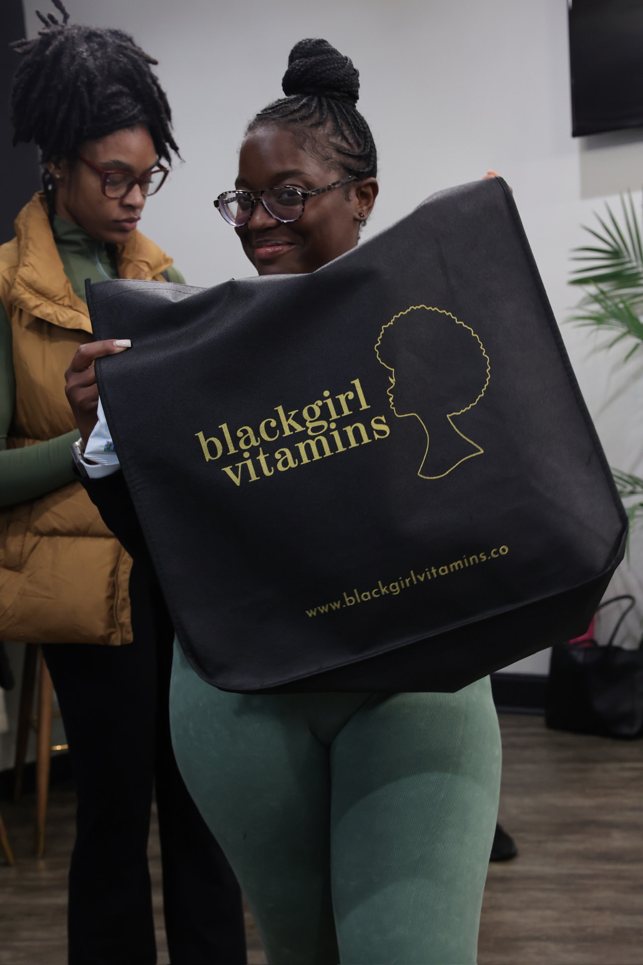 Black Girl Vitamins tote from the 2025 sponsor experience