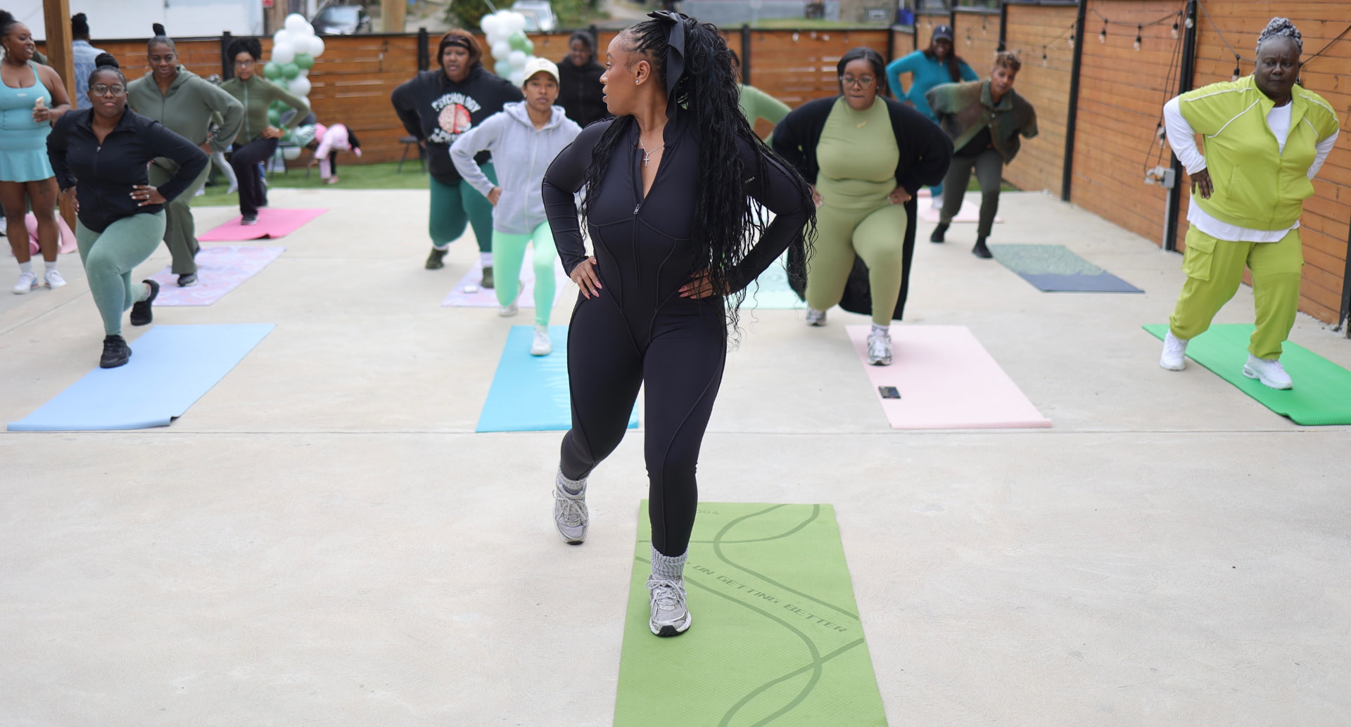 Group workout at Restore, Strengthen & Live Whole 2025